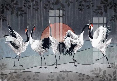 File in trần File gốc in tranh tổng hợp K24666 (bản gốc) bầu trời