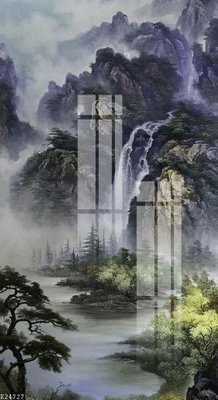 Hình ảnh file gốc in trần nhà File gốc in tranh tổng hợp K24727