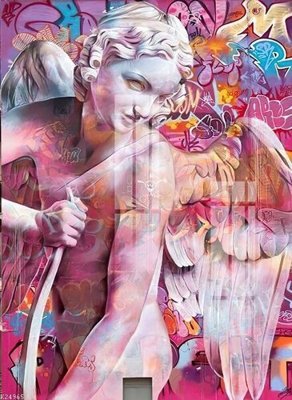 File PSD File gốc in tranh tổng hợp K24965 (chất lượng in ấn)