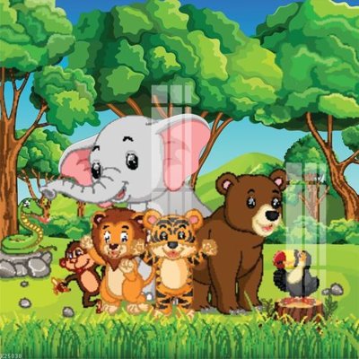 Tải file tranh gốc File gốc in tranh tổng hợp K25038 chất lượng cao