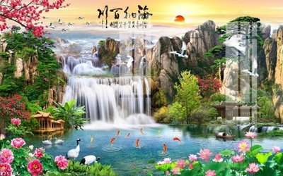 Hình ảnh gốc File gốc in tranh tổng hợp K25165 (để in khổ lớn)