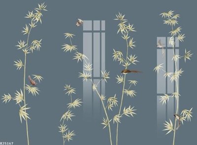 Ảnh gốc File gốc in tranh tổng hợp K25167 (nét căng) in mica