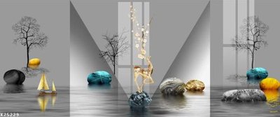 Tải file File gốc in tranh tổng hợp K25229 (ảnh gốc) in tráng gương