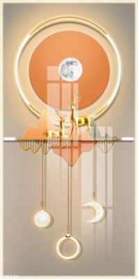 File gốc File gốc in tranh tổng hợp K25231 (in tráng gương) ốp tường