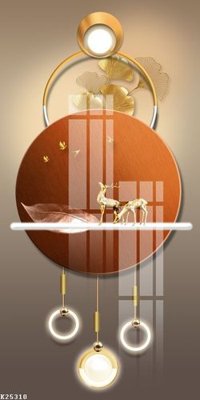 File gốc File gốc in tranh tổng hợp K25310 (in lụa) tranh phong thủy