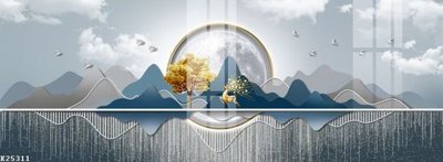 File tranh File gốc in tranh tổng hợp K25311 (ảnh gốc) không bị mờ