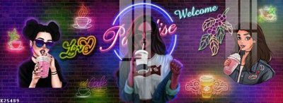 File in trần File gốc in tranh tổng hợp K25489 (file gốc) xuyên sáng