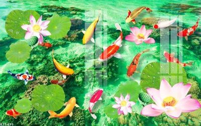 Hình ảnh file gốc in lụa File gốc in tranh tổng hợp K25495