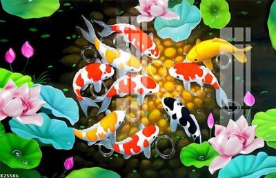 File gốc File gốc in tranh tổng hợp K25506 (in tráng gương) sang trọng