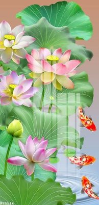 File gốc File gốc in tranh tổng hợp K25514 (in lụa) cao cấp