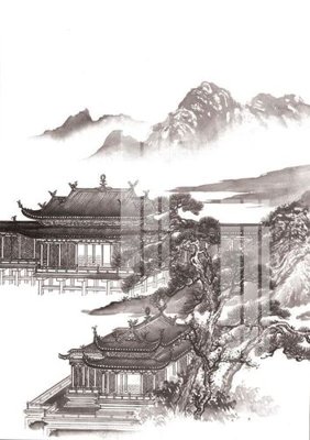 File in mica File gốc in tranh tổng hợp K25552 (bản gốc) siêu trong