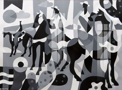 File ảnh File gốc in tranh tổng hợp K25771 (gốc) cho trang trí nhà hàng