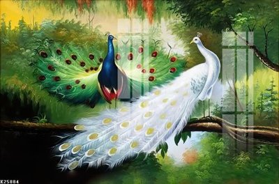 Mua file ảnh gốc File gốc in tranh tổng hợp K25884 (chất lượng cao)