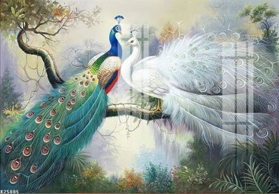 File tranh File gốc in tranh tổng hợp K25885 (gốc) in backlit film