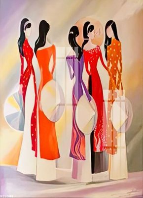 File tranh File gốc in tranh tổng hợp K25909 (gốc) in trên kính