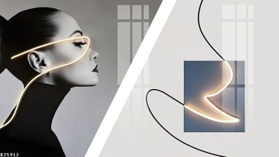 File gốc File gốc in tranh tổng hợp K25912 (in mica) cắt laser