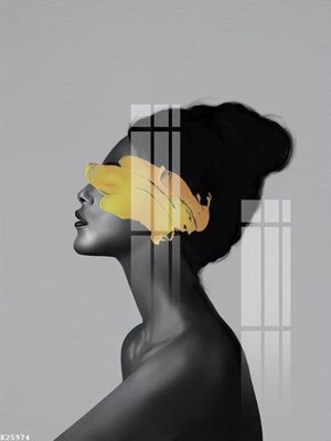 Ảnh gốc File gốc in tranh tổng hợp K25974 (độ nét cao) in mica