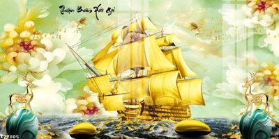 Ảnh gốc File gốc in tranh tổng hợp K27005 (siêu chi tiết) để in ấn