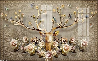 File gốc File gốc in tranh tổng hợp K27076 (PNG) chất lượng cao