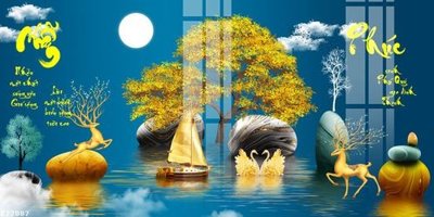 File tranh File gốc in tranh tổng hợp K27087 (ảnh gốc) in trần nhà