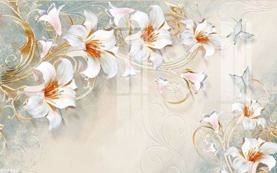 Ảnh gốc File gốc in tranh tổng hợp K27386 (nét căng) in mica