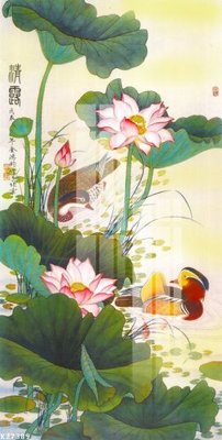 File gốc File gốc in tranh tổng hợp K27389 (in lụa) trang trí tường