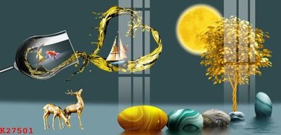 File tranh File gốc in tranh tổng hợp K27501 (gốc) chủ đề tĩnh vật