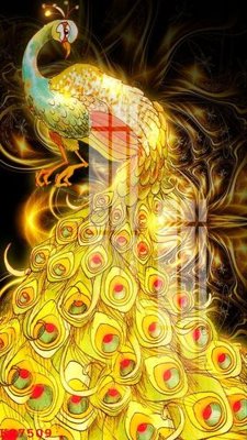 File in trần File gốc in tranh tổng hợp K27509 (bản gốc) mây trời