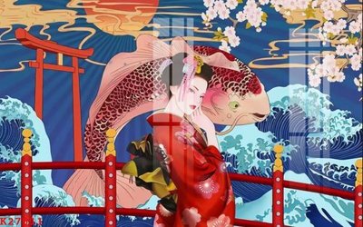 File gốc in ấn File gốc in tranh tổng hợp K27511 chuẩn màu CMYK