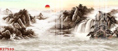 File tranh File gốc in tranh tổng hợp K27599 (gốc) in vải canvas