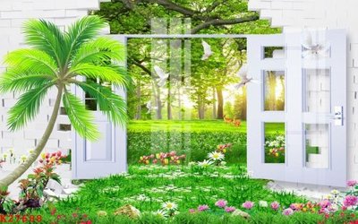 File in trần File gốc in tranh tổng hợp K27688 (bản gốc) bầu trời