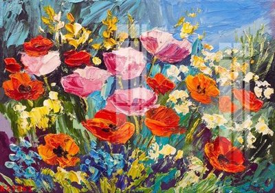 File tranh in trần 3D File gốc in tranh tổng hợp K27961 (ảnh gốc)