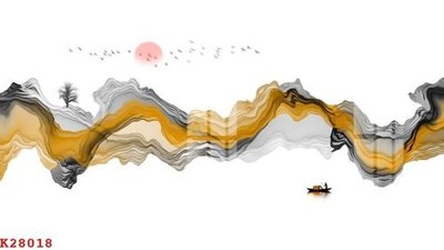 Ảnh gốc File gốc in tranh tổng hợp K28018 (siêu chi tiết) để in ấn