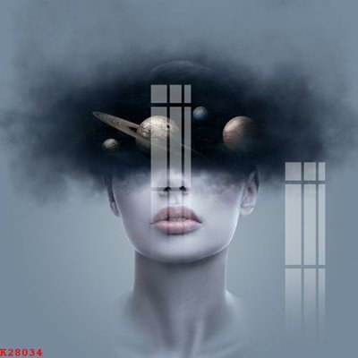 File gốc File gốc in tranh tổng hợp K28034 (chủ đề hiện đại) trang trí