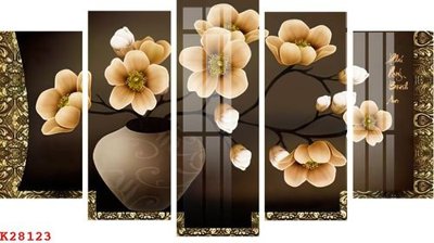 Download file gốc File gốc in tranh tổng hợp K28123 (in lụa) tranh 3D