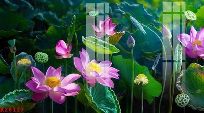 File tranh File gốc in tranh tổng hợp K28127 (bản gốc) treo tường