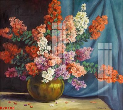 Tải file File gốc in tranh tổng hợp K28186 (PSD) cho in tranh 3D