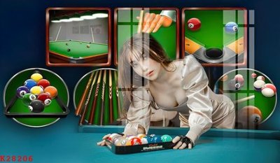 File in trần File gốc in tranh tổng hợp K28206 (bản gốc) đại dương