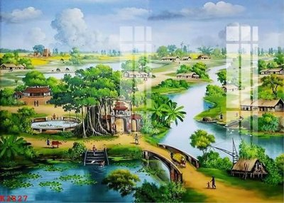 File gốc File gốc in tranh tổng hợp K2827 (thiết kế) cho in ấn