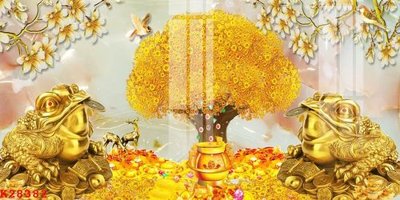 File gốc File gốc in tranh tổng hợp K28382 (cho in UV) siêu nét