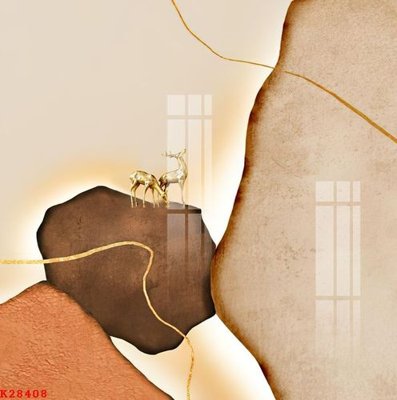 File tranh File gốc in tranh tổng hợp K28408 (bản gốc) in lụa dán tường