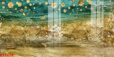 File gốc File gốc in tranh tổng hợp K28608 (in lụa) họa tiết 3D