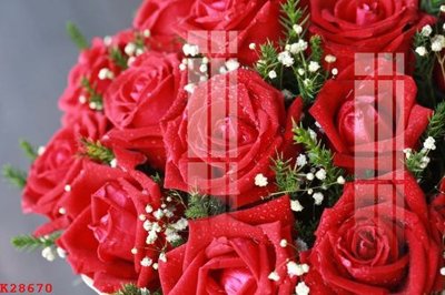 File in trần File gốc in tranh tổng hợp K28670 (file gốc) hoa văn 3D