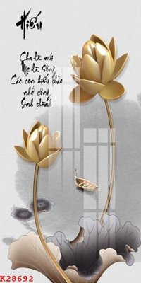 Ảnh gốc File gốc in tranh tổng hợp K28692 (độ nét cao) in tráng gương