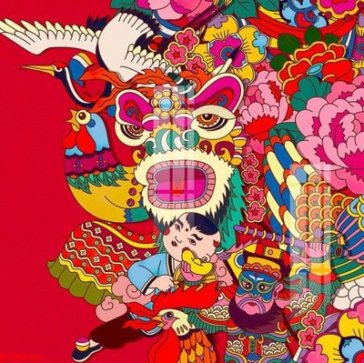 Hình ảnh file gốc File gốc in tranh tổng hợp K28881 cho in UV