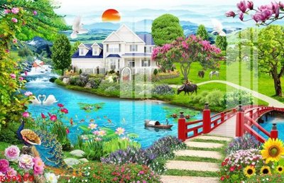 File tranh File gốc in tranh tổng hợp K29100 (gốc) in vải canvas