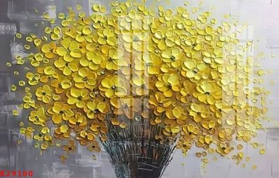 File in trần File gốc in tranh tổng hợp K29180 (bản gốc) hoa văn