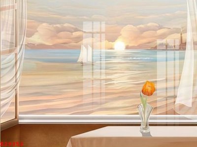 File in trần File gốc in tranh tổng hợp K29352 (bản gốc) phong cảnh