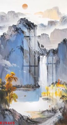 File tranh File gốc in tranh tổng hợp K29465 (bản gốc) in lụa 3D