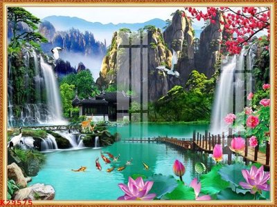 File gốc File gốc in tranh tổng hợp K29575 (phong cách) châu Âu